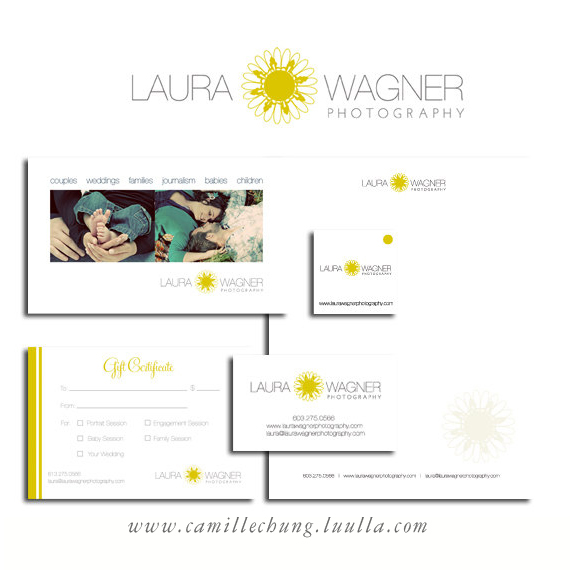 Big Branding Package: Includes Custom Logo, Banner, Avatar, Business Card, Letterhead, Gift Certificate And Hang Tag By Camille Chung