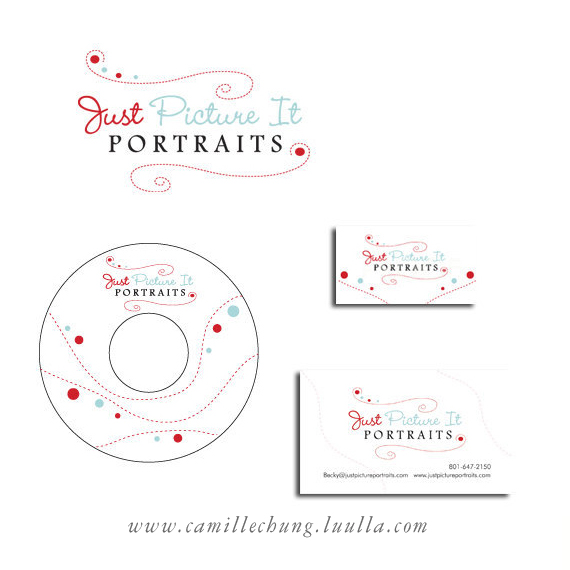 Branding For Photographers: Unique Logo Design, With Dvd Label, Business Card And Watermark By Camille Chung